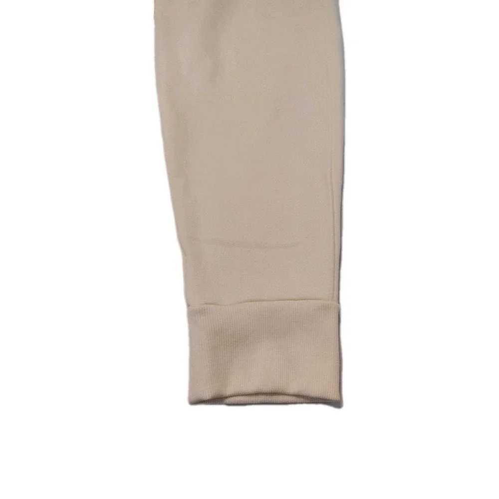 Champion Men's Warm Soft Fleece Side Pockets Drawcord‎ Jogger Large Natural